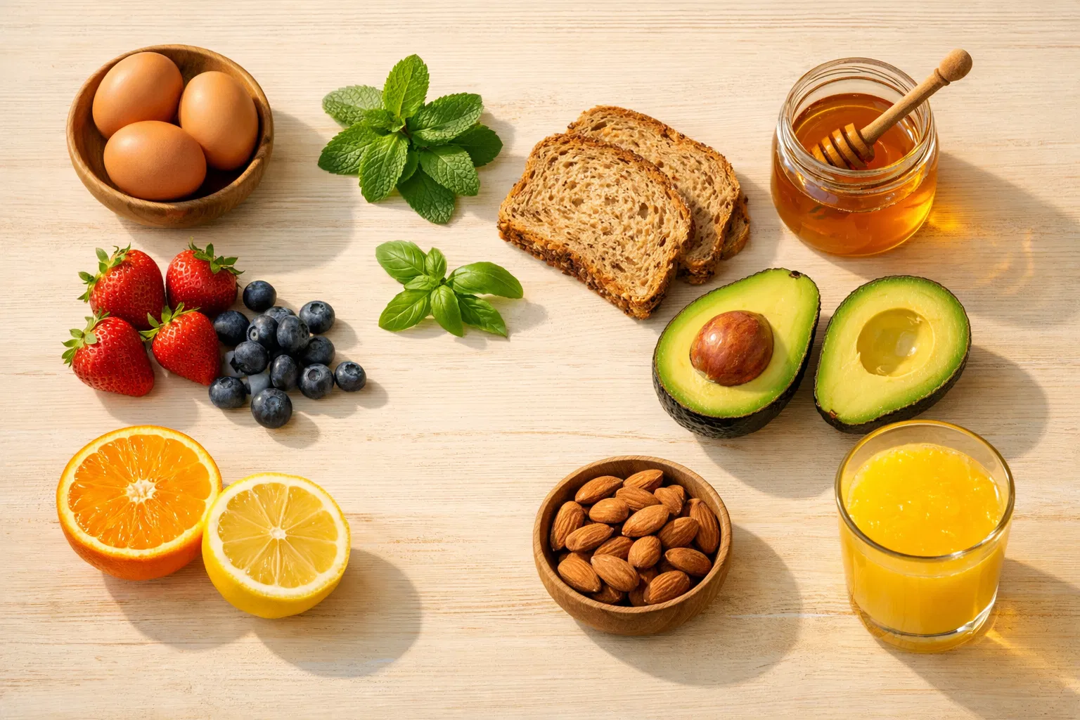 Ingredientes saudáveis